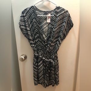 BRAND NEW Black & White Romper